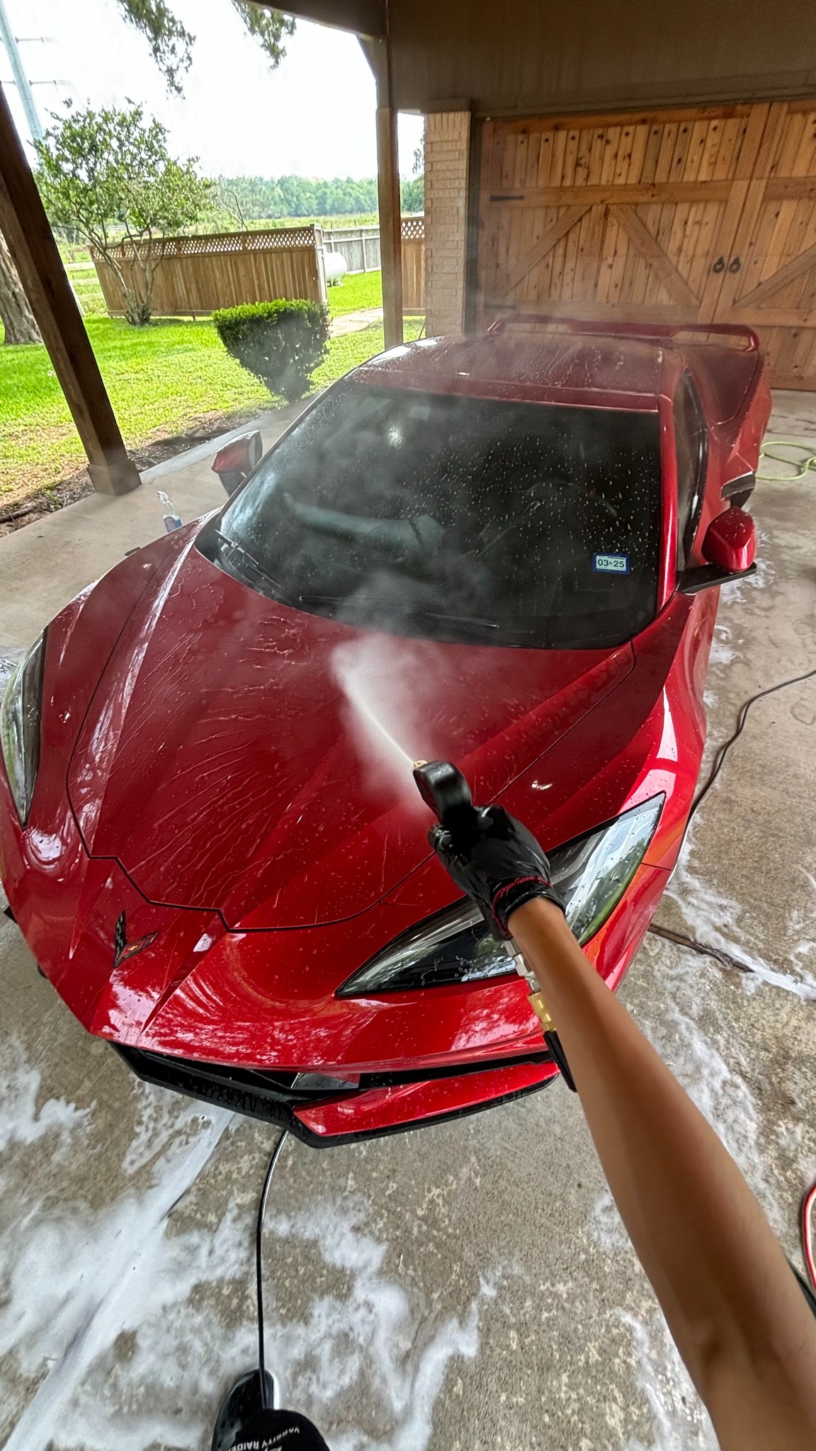 Angel Details detailing Corvette